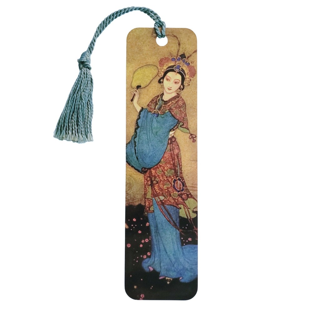 Vintage 90s Princess Badoura Bookmark Air & Sky E. Dulac, 1996 Antioch KBO-12297